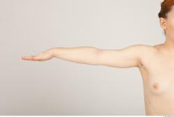Body photo textures of nude Hana